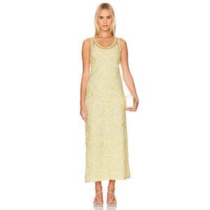 SIMKHAI Zakai Tank Yellow Maxi Dress - REG $875